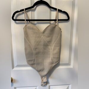 Dynamite Beige Bodysuit